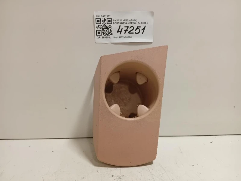 Portabevande SX 3401957 Bmw X3 E83 2004