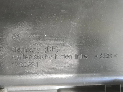 Pannello Rivestimento Porta POST SX 1730281 Bmw Serie 5 F07 GT 2010