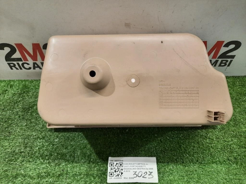 Portaoggetti Bagagliaio Destra 96630545 DX BAGAGLIAIO Chevrolet Captiva I 2007