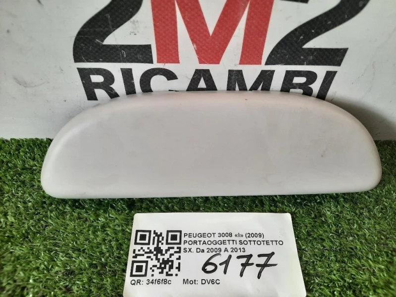 Portaoggetti Sottotetto SX Peugeot 3008 I 2009