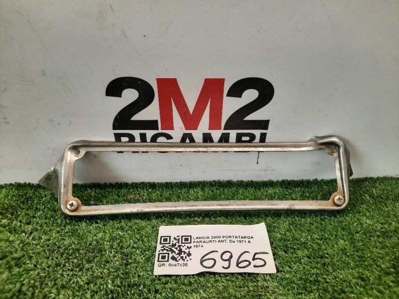 Portatarga Paraurti ANT Lancia 2000