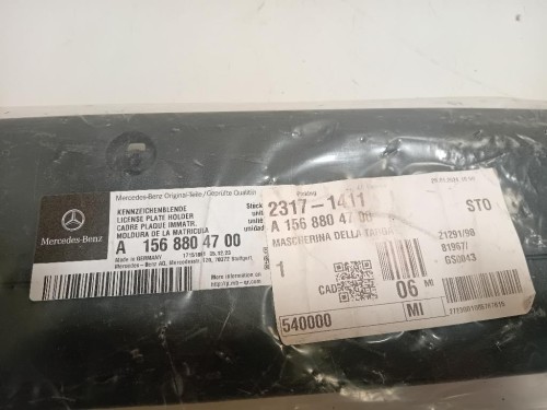 Portatarga Paraurti ANT A1568804700 ANT Mercedes Classe GLA X156 2014