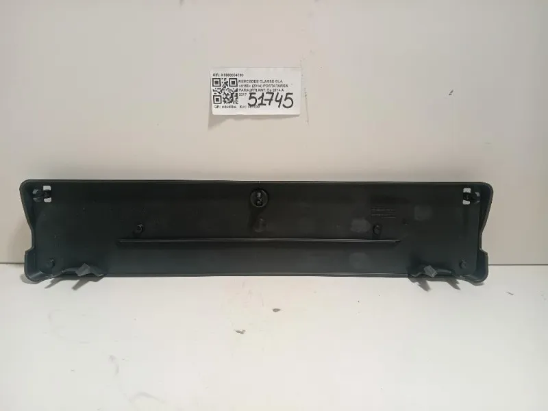 Portatarga Paraurti ANT A1568804700 ANT Mercedes Classe GLA X156 2014