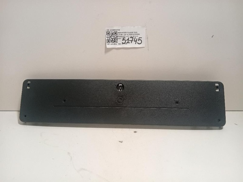 Portatarga Paraurti ANT A1568804700 ANT Mercedes Classe GLA X156 2014