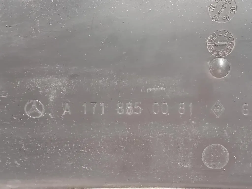 Portatarga Paraurti ANT A1718850081 Mercedes Classe SLK R171 2004