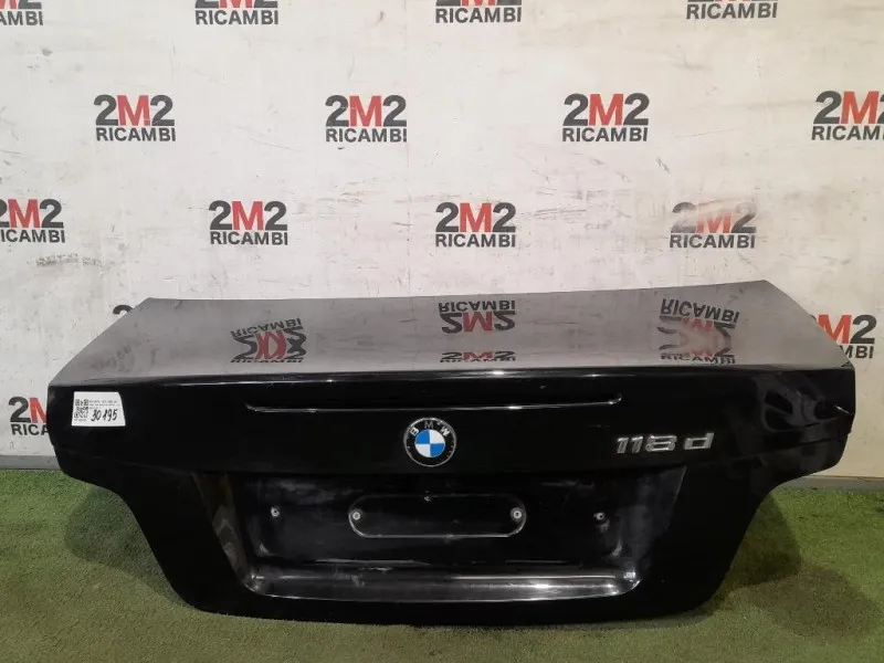 Portatarga POST Bmw Serie 1 E81 Berlina 2005