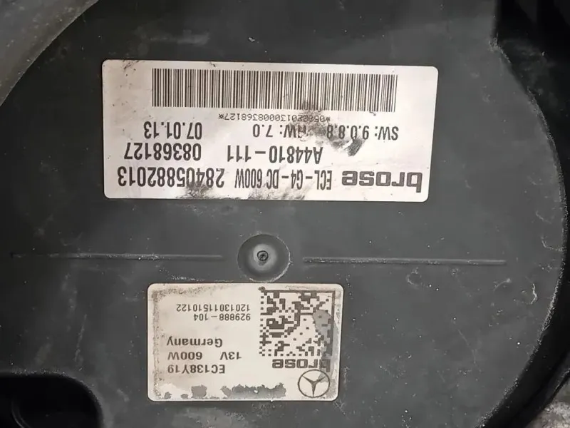 Elettroventola 28405882013 Mercedes Classe S W221 2006