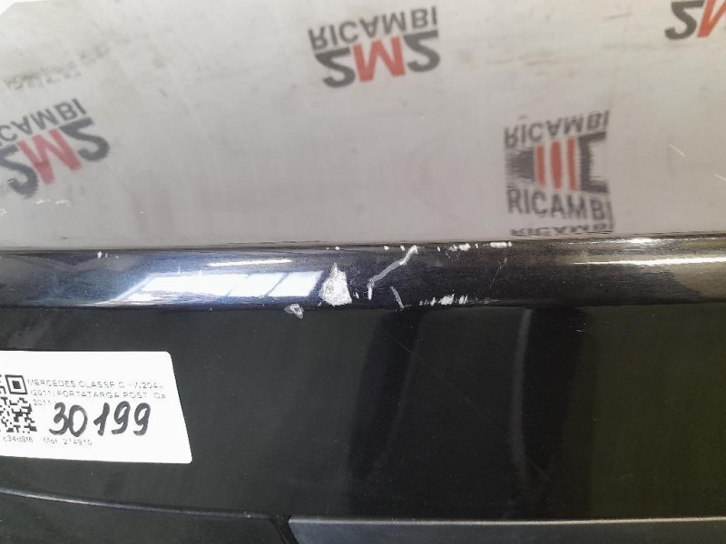 Portatarga POST Mercedes Classe C W204 2011
