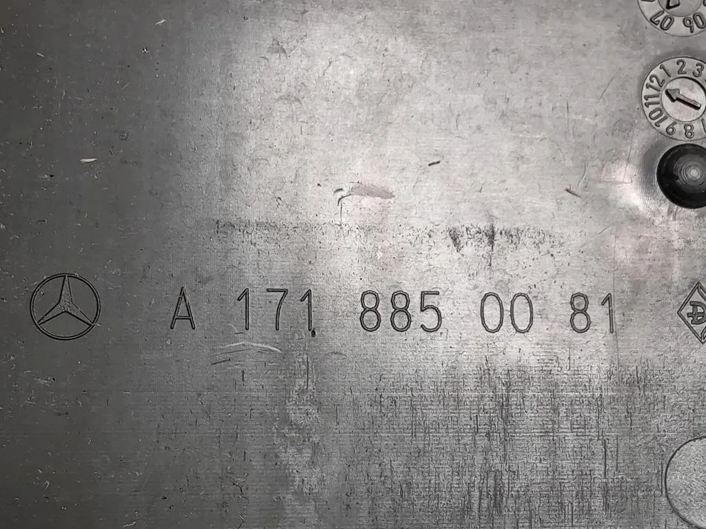 Portatarga POST A1718850081 Mercedes Classe SLK R171 2004