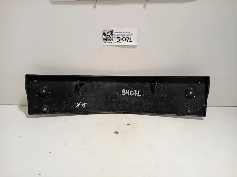 Portatarga POST A1718850081 Mercedes Classe SLK R171 2004