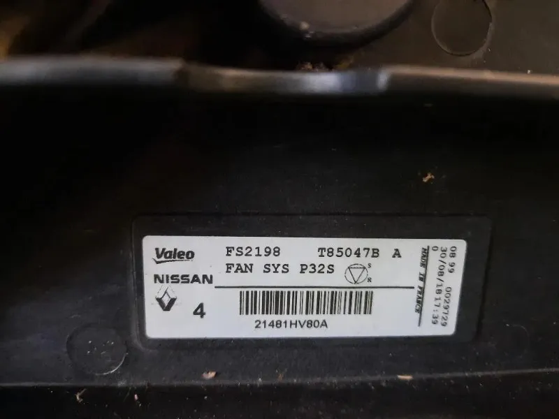 Elettroventola 214814EB0B Nissan Qashqai II 2014