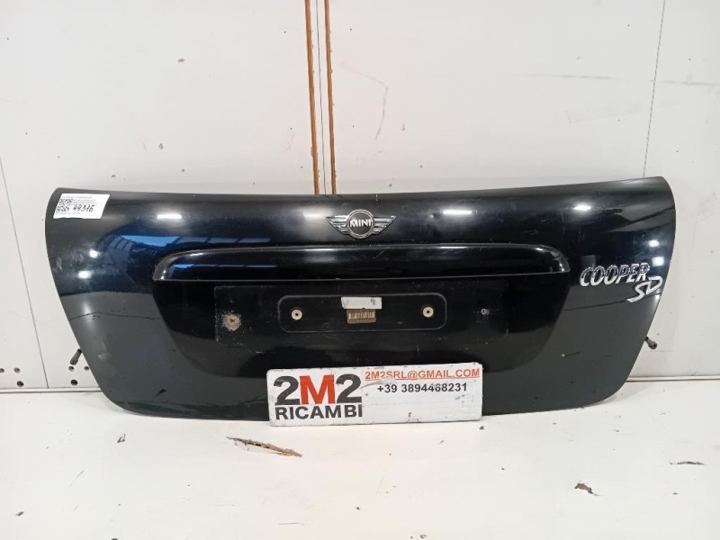 Portello Inferiore POST PORTELLO INFERIORE POST Mini MINI Cooper R57 Cabrio 2007