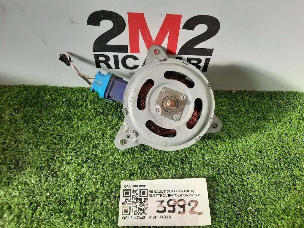 Elettroventola MOTORINO 5000991 Renault CLIO IV 2016