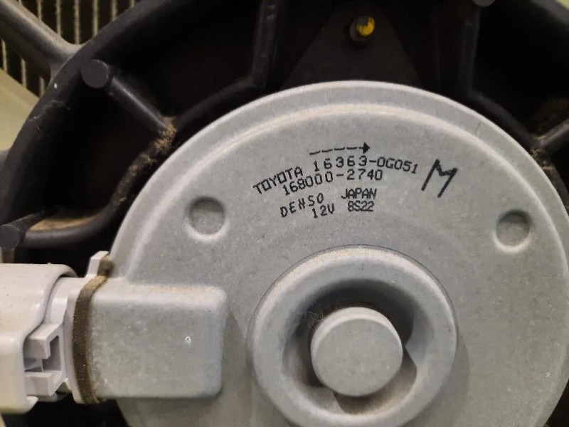 Elettroventola 163630G051 MF4221333853 Toyota Yaris IV 2014