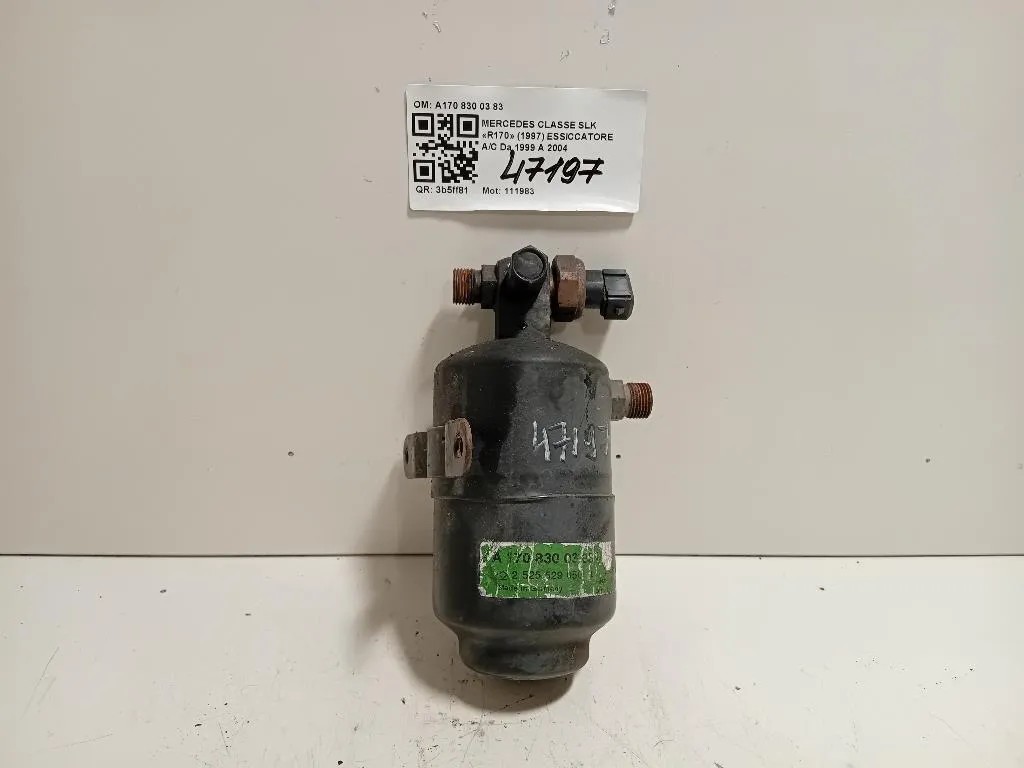 Essiccatore AC A170 830 03 83 Mercedes Classe SLK R170 1997