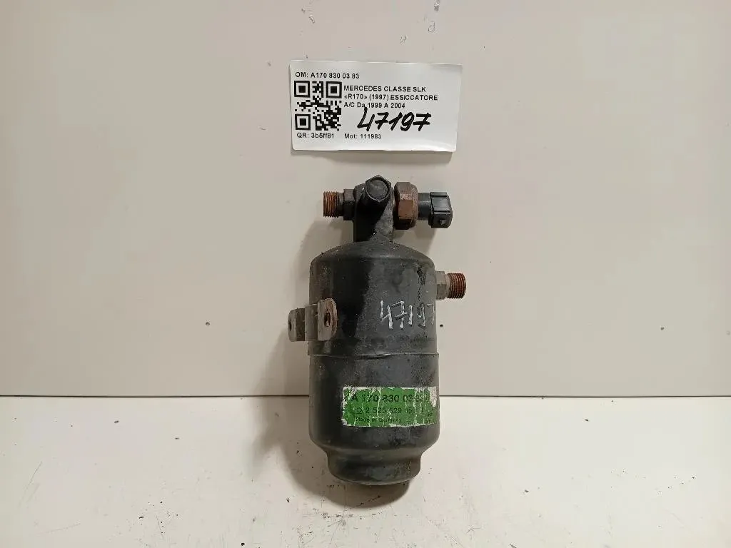 Essiccatore AC A170 830 03 83 Mercedes Classe SLK R170 1997