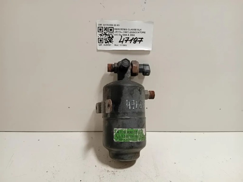 Essiccatore AC A170 830 03 83 Mercedes Classe SLK R170 1997