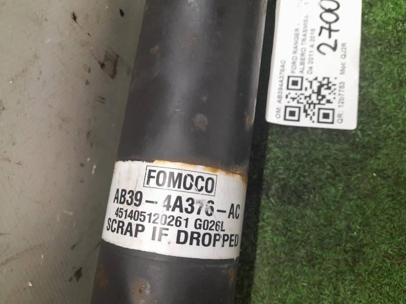 Albero Trasmissione ANT AB394A376AC Ford Ranger IV 2012