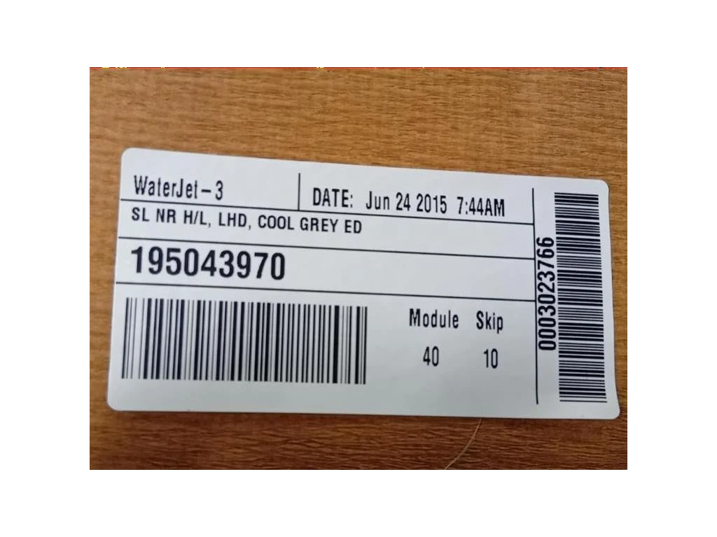 Pannello Sottotetto 195043970 853013U000ED Kia Sportage III 2010