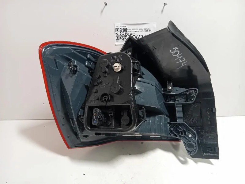 Fanale EST POST DX 7424494 Bmw Serie 1 F20 Berlina 2015