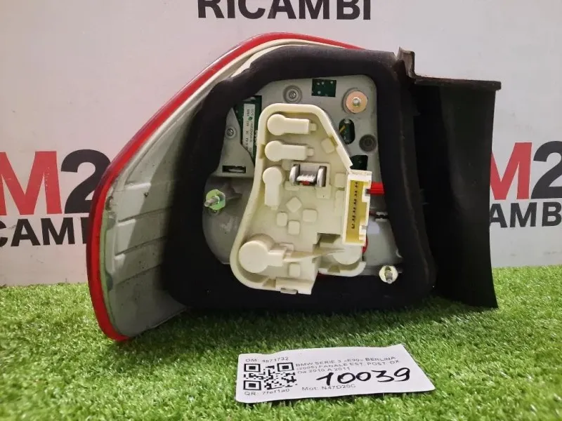 Fanale EST POST DX 4871732 Bmw Serie 3 E90 Berlina 2005
