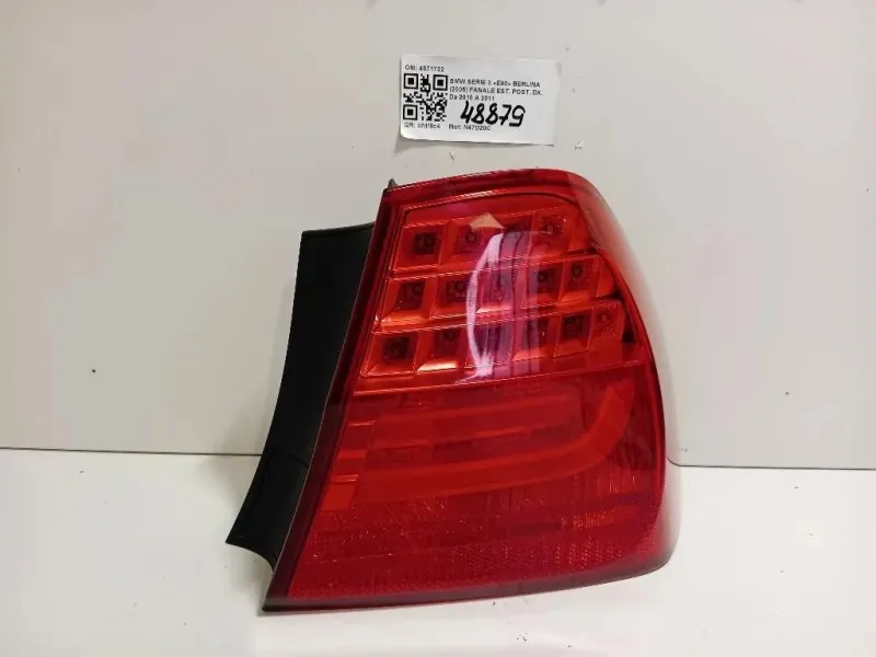 Fanale EST POST DX 4871732 Bmw Serie 3 E90 Berlina 2005