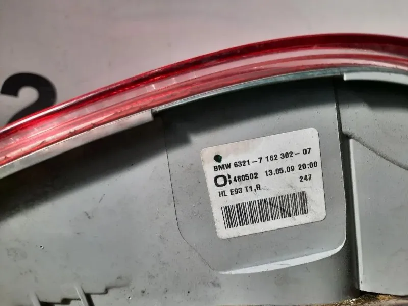 Fanale EST POST DX 63217162302 Bmw Serie 3 E92 Coupe 2007