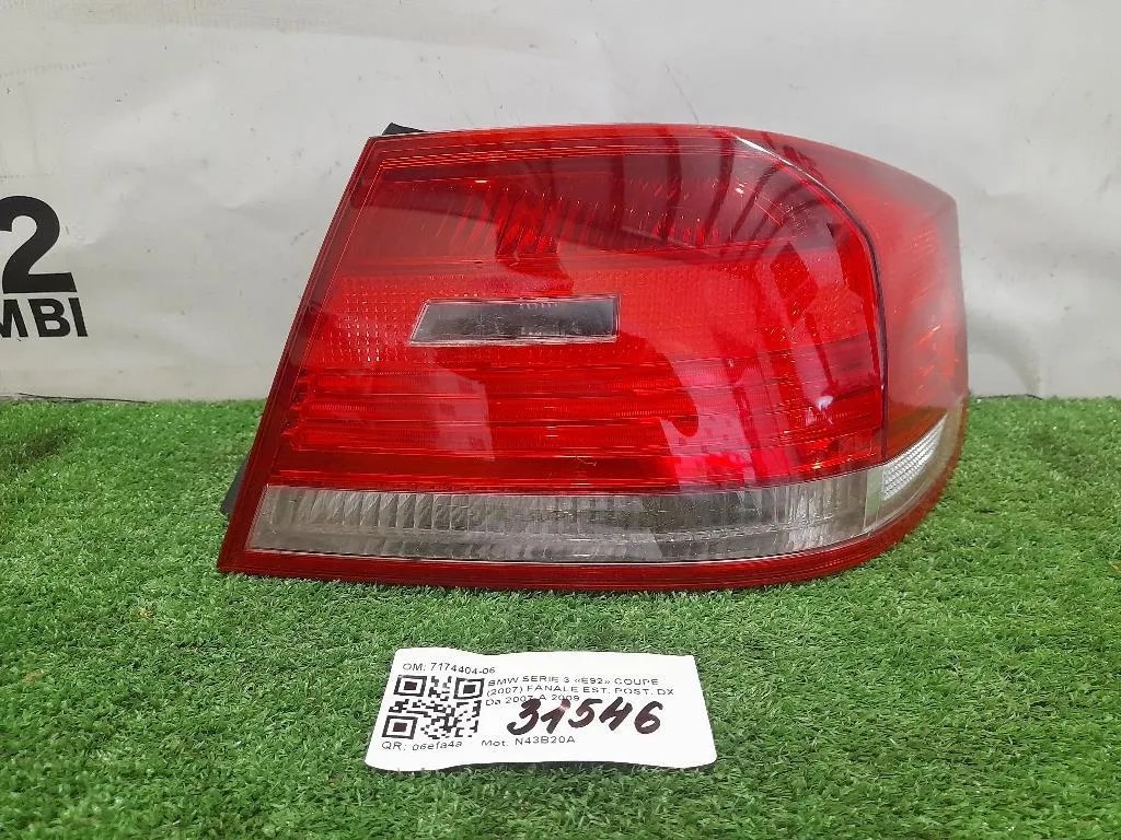 Fanale EST POST DX 7174404-06 Bmw Serie 3 E92 Coupe 2007