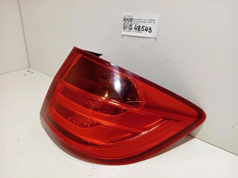 Fanale EST POST DX 18361112 Bmw Serie 3 F31 Touring 2012