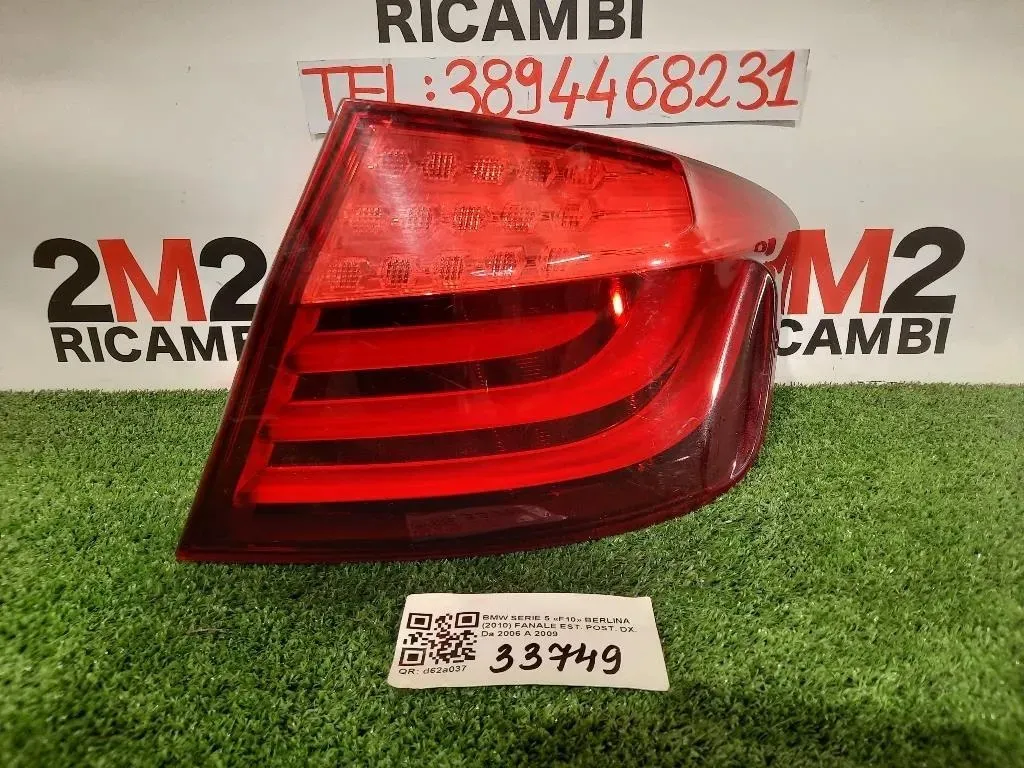 Fanale EST POST DX 63212181348 Bmw Serie 5 F10 Berlina 2010