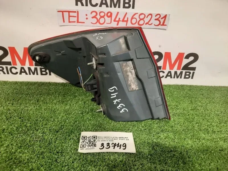 Fanale EST POST DX 63212181348 Bmw Serie 5 F10 Berlina 2010