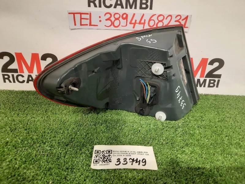 Fanale EST POST DX 63212181348 Bmw Serie 5 F10 Berlina 2010