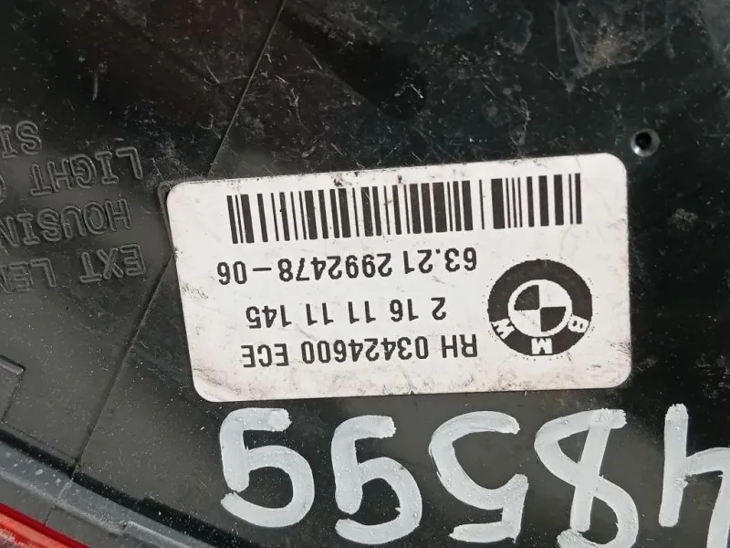 Fanale EST POST DX 03424600 Bmw X1 E84 2010