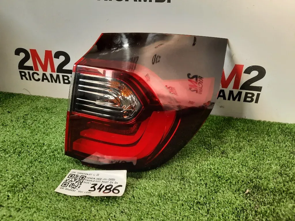 Fanale EST POST DX 33500TZAJ01 DX Honda JAZZ IV 2020