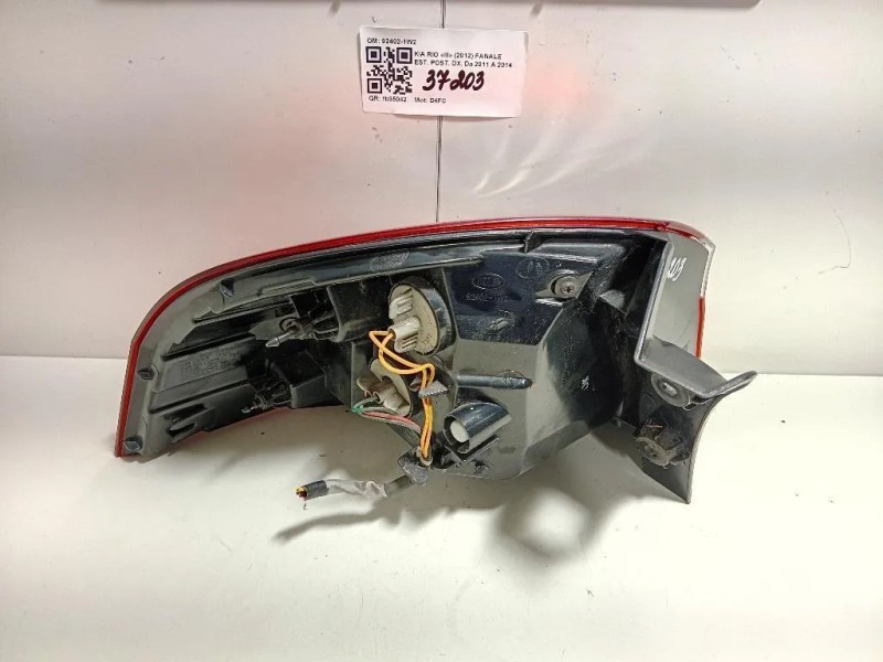 Fanale EST POST DX 92402-1W2 Kia RIO III 2012