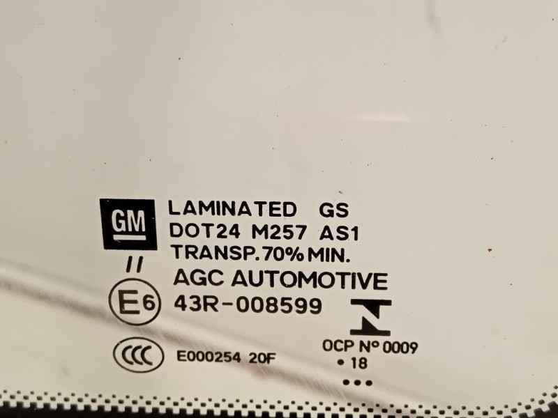 Parabrezza 39200048 Opel Astra K 2016