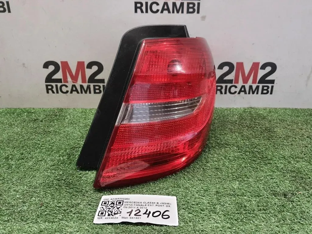 Fanale EST POST DX A2468200264 Mercedes Classe B W246 2012