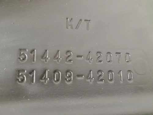 Parafanghino ANT SX 5144242070 Toyota RAV 4 II 2000