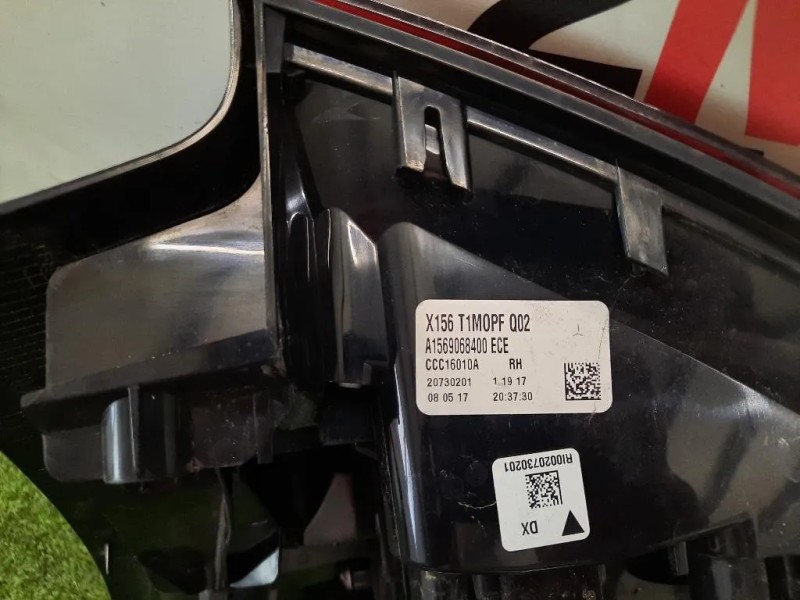 Fanale EST POST DX A1569068400 Mercedes Classe GLA X156 2017