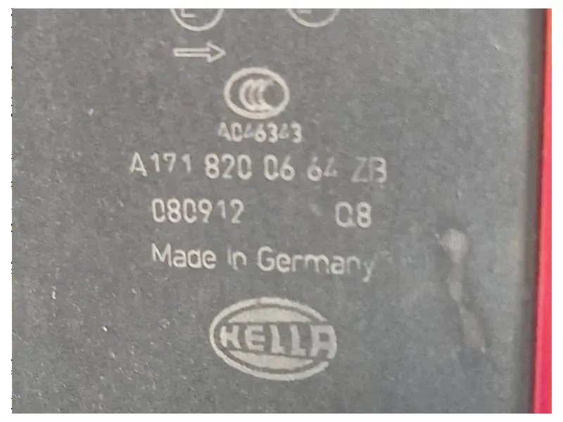 Fanale EST POST DX FANALE EST POST DX Mercedes Classe SLK R171 2004