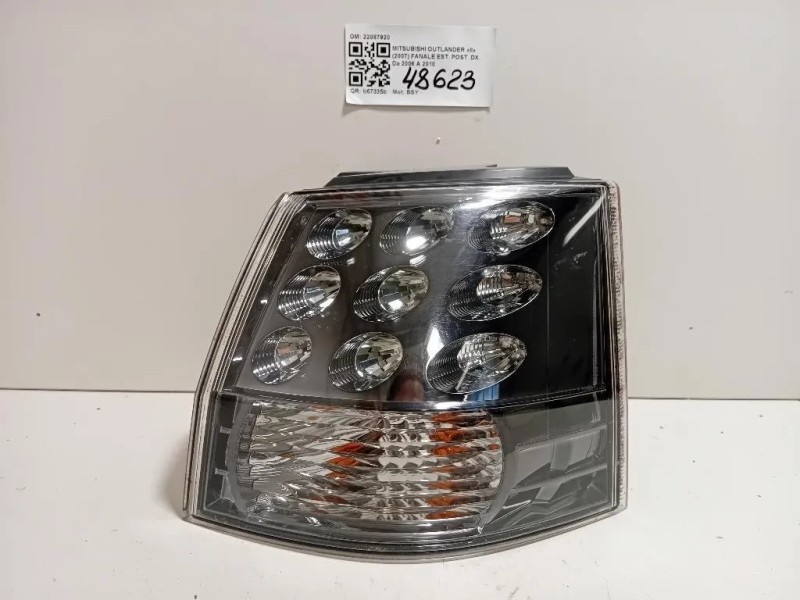 Fanale EST POST DX 22087920 Mitsubishi Outlander II 2007