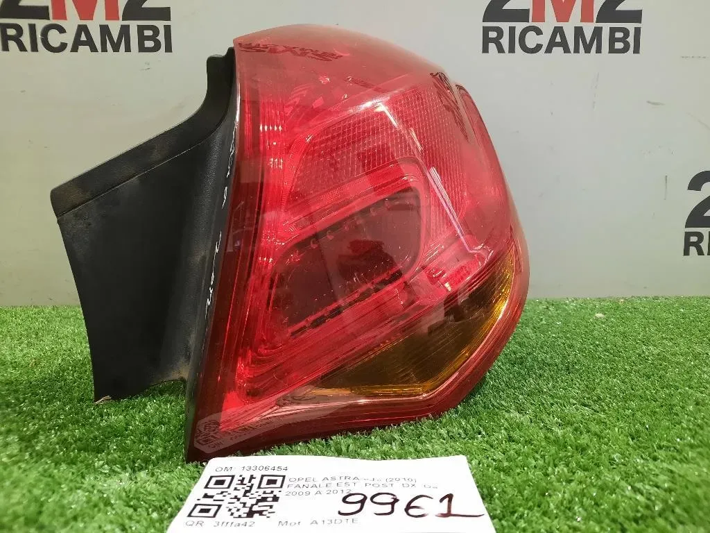 Fanale EST POST DX 13306454 Opel Astra J 2010