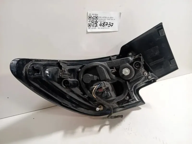 Fanale EST POST DX 39015944 Opel Astra K 2016