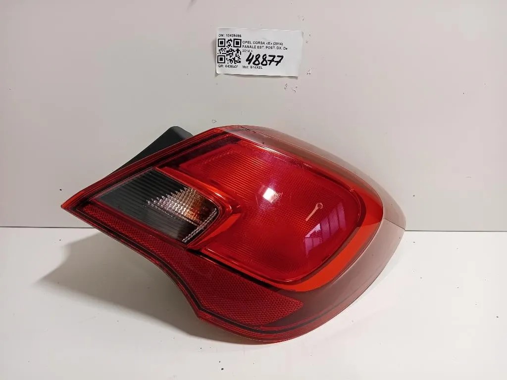Fanale EST POST DX 13428456 Opel Corsa E 2014