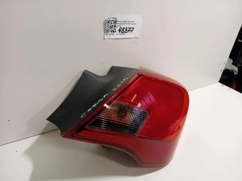 Fanale EST POST DX 13428456 Opel Corsa E 2014
