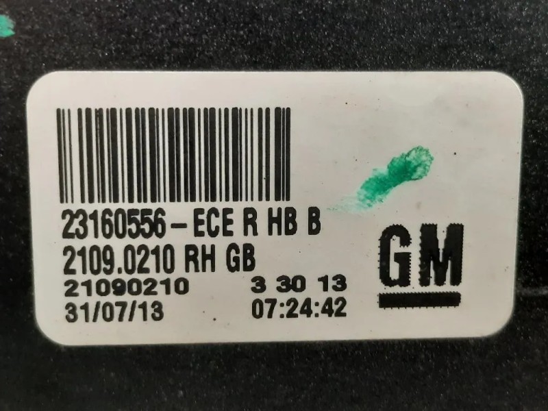 Fanale EST POST DX 23160556 Opel Insignia A 2013