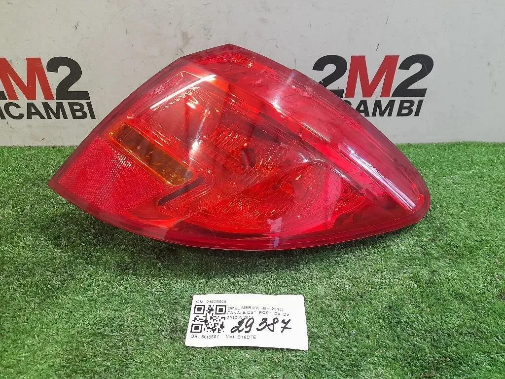 Fanale EST POST DX 21638009 Opel Meriva B 2014