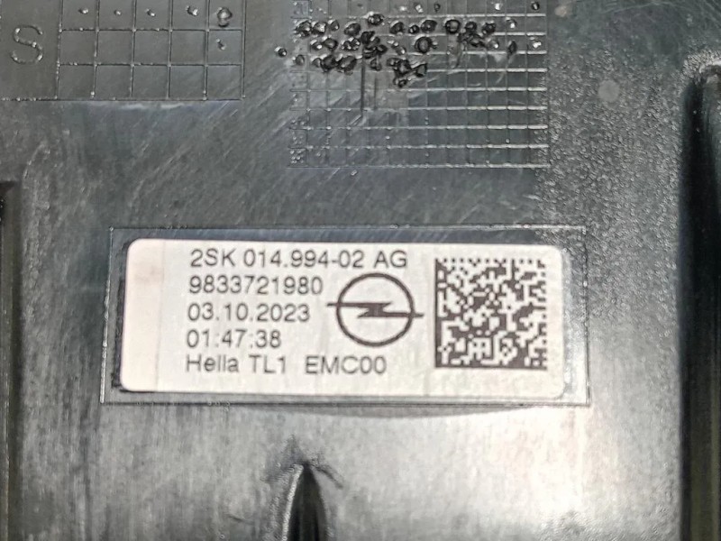 Fanale EST POST DX 9833721980 Opel Mokka B 2020