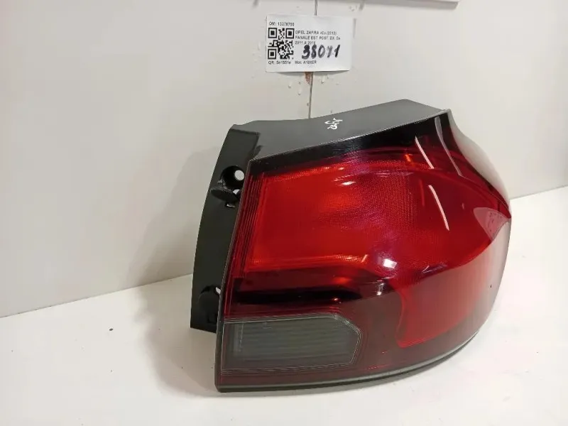 Fanale EST POST DX 13278785 Opel Zafira C 2012
