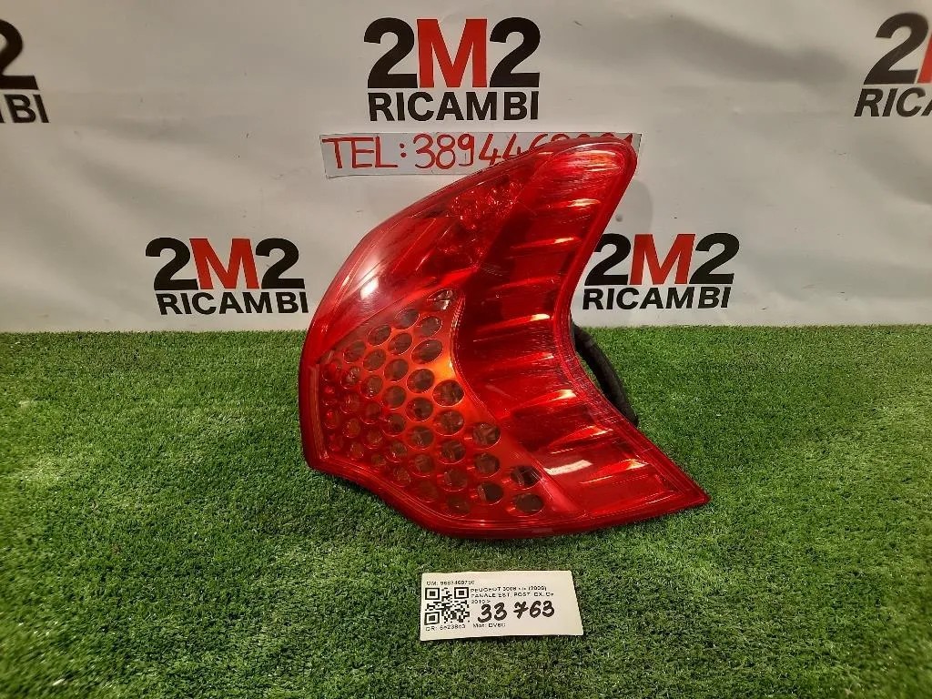 Fanale EST POST DX 9683460780 DESTRO Peugeot 3008 I 2009
